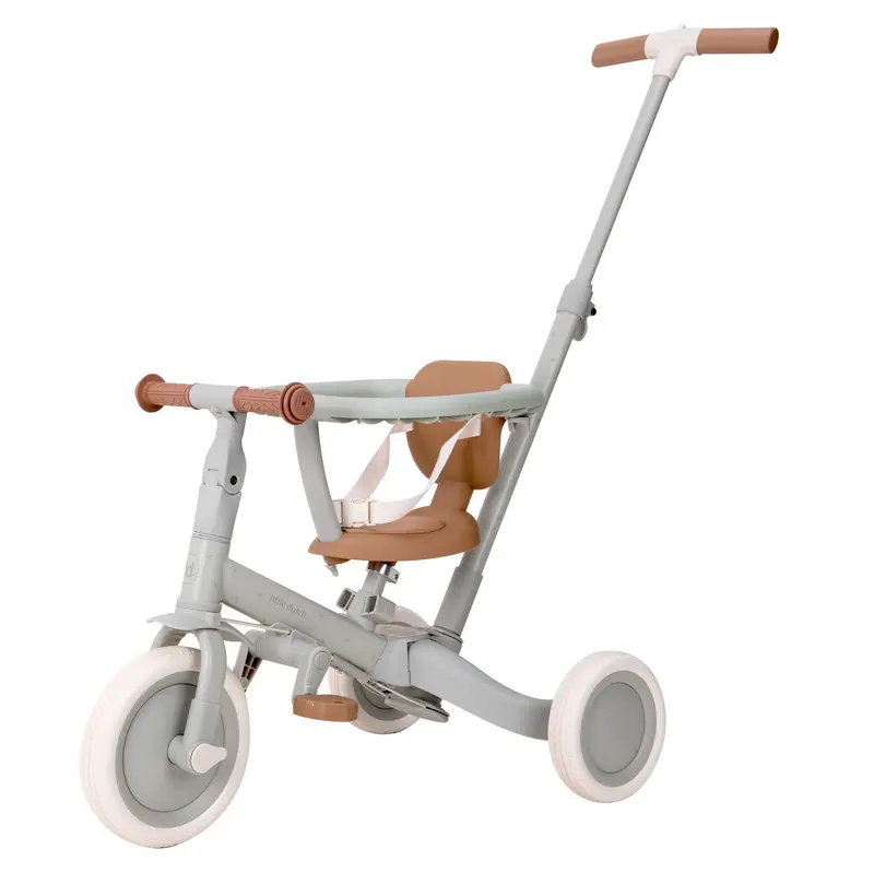 Triciclo 4 in 1 Verde | Bambini 1-3 Anni (6080.Green)