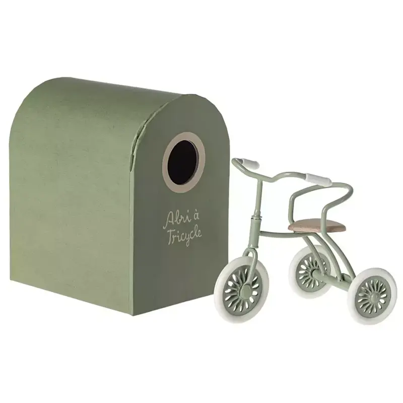 Triciclo Verde Topo Maileg