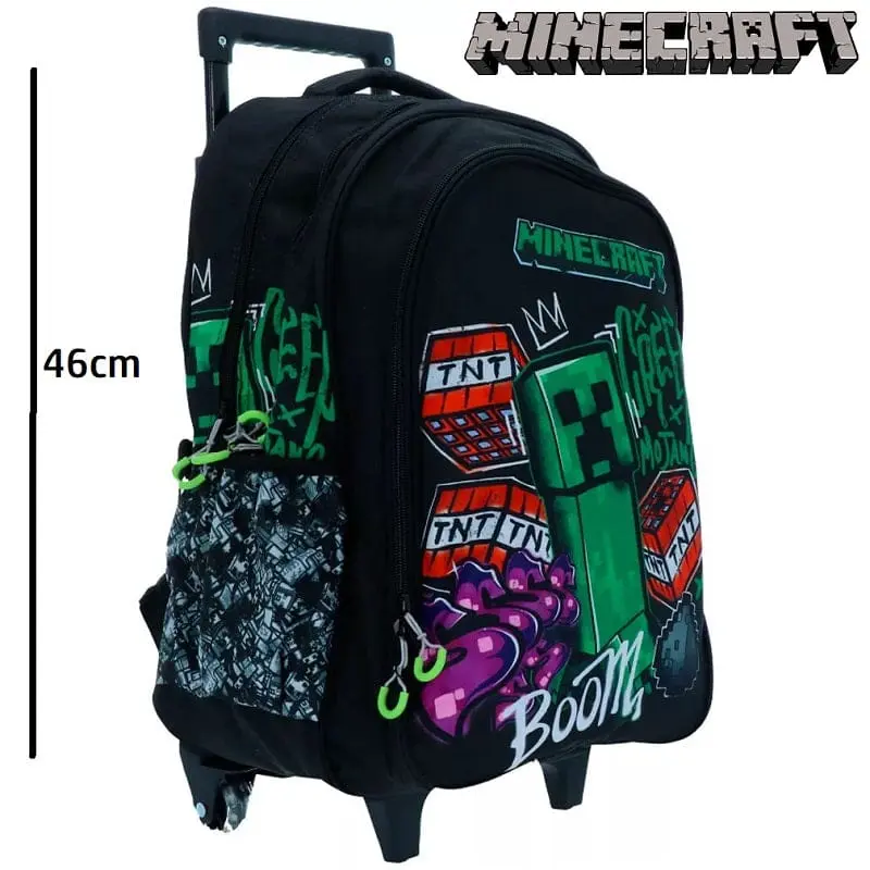 Trolley grande Minecraft adatto alla scuola Elementare