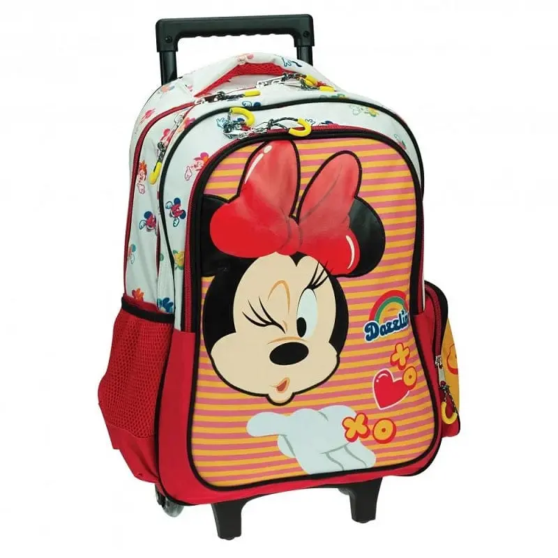 Trolley Minnie 46cm adatto alla Scuola Elementare e Media