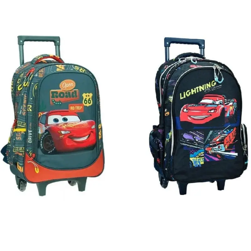 Trolley Scuola Elementare Disney Cars da 46cm