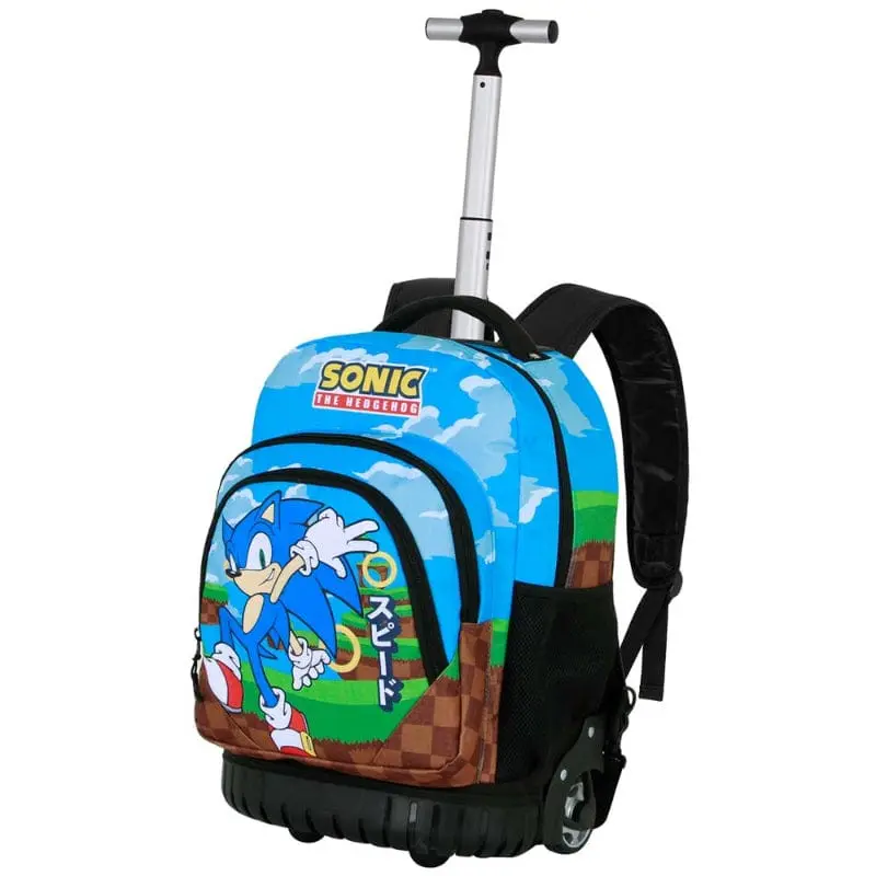Trolley Sonic Scuola Elementare e Media 47cm con 3 scomparti