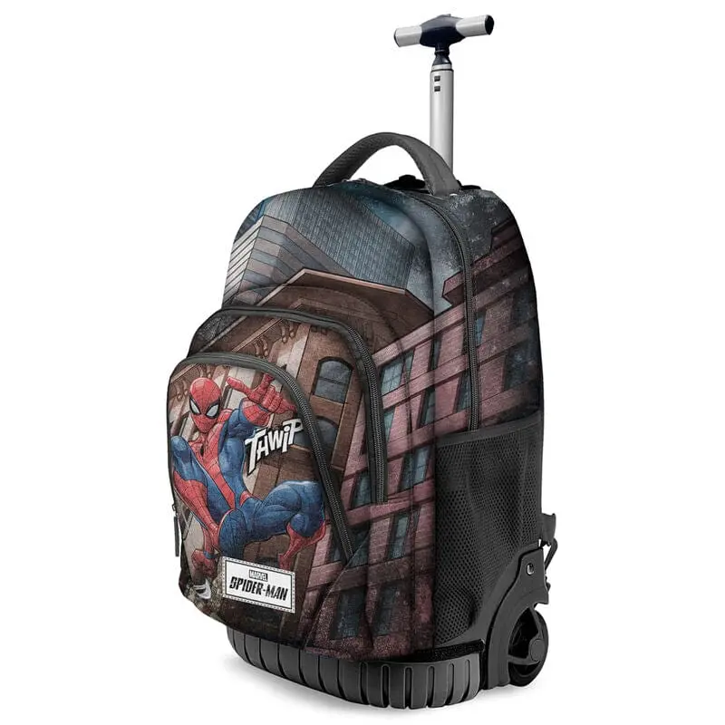 Trolley Spiderman 47cm ideale per Scuola Elementare e Media