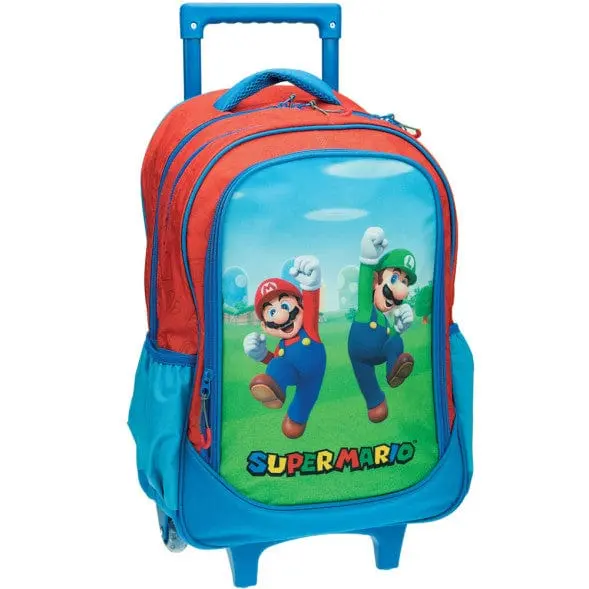 Trolley Super Mario 46cm Scuola Elementare