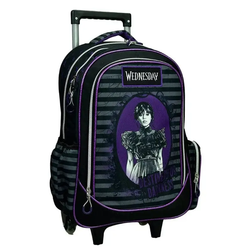Trolley Wednesday da 46cm, Ideale per la Scuola Elementare e Media