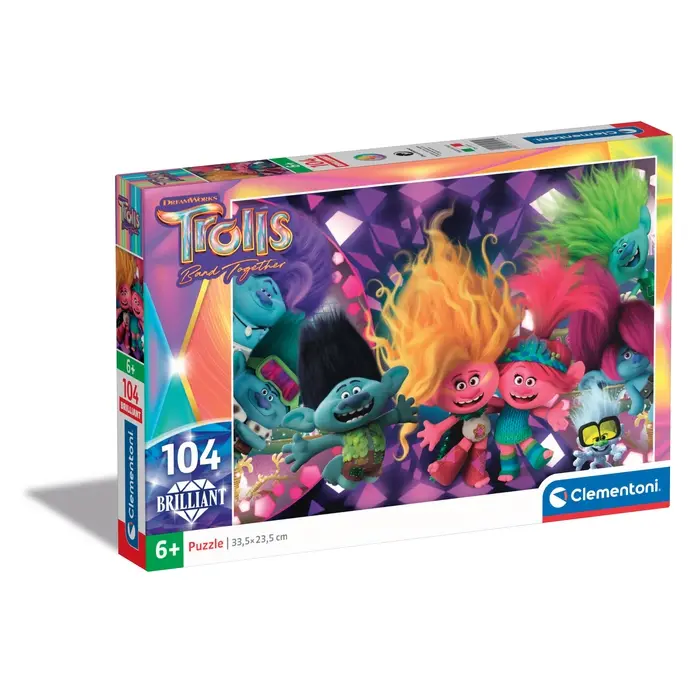 Trolls 3 - 104 pezzi