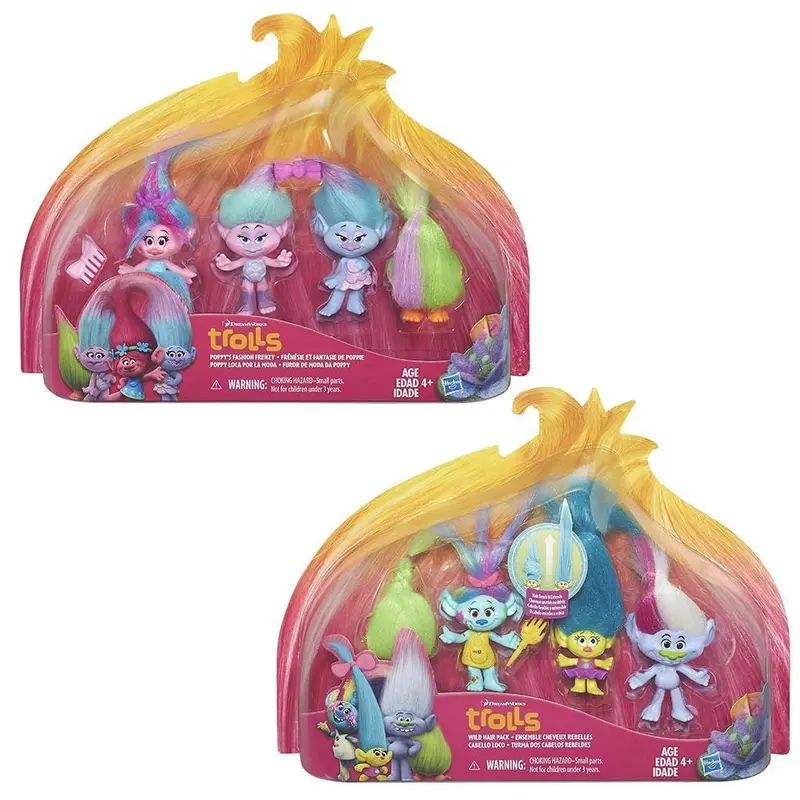 Trolls Personaggi set da 4