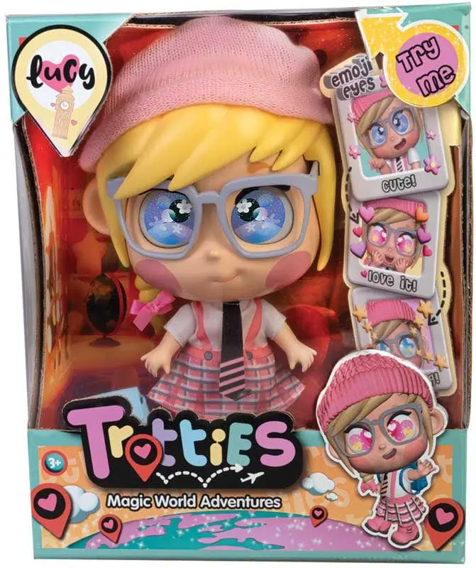Trotties Lucy, bambola Trottie da Londra -Famosa