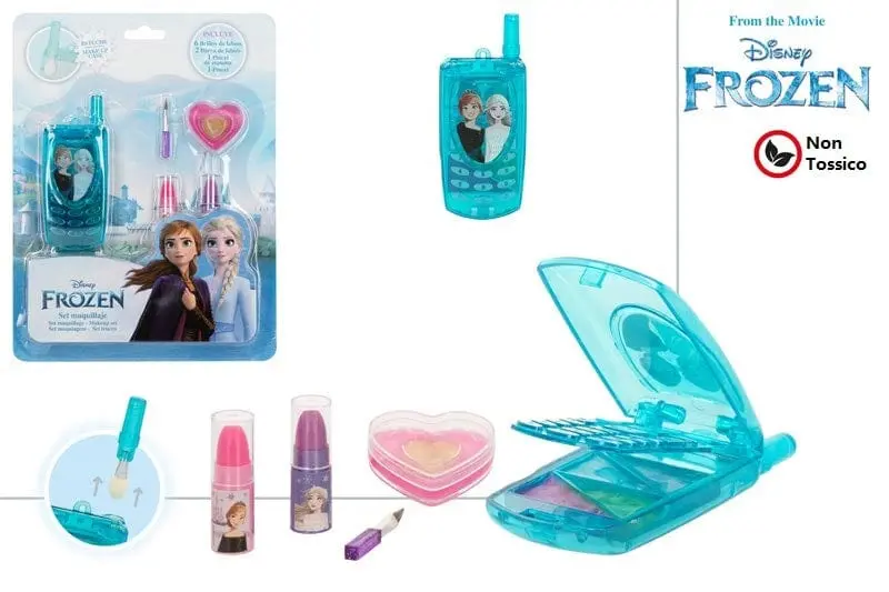 Trucchi per Bambine Disney Frozen, Trousse Telefono