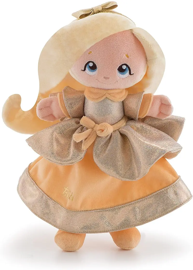 Trudi Bambola di Stoffa Regina Dorata 26cm