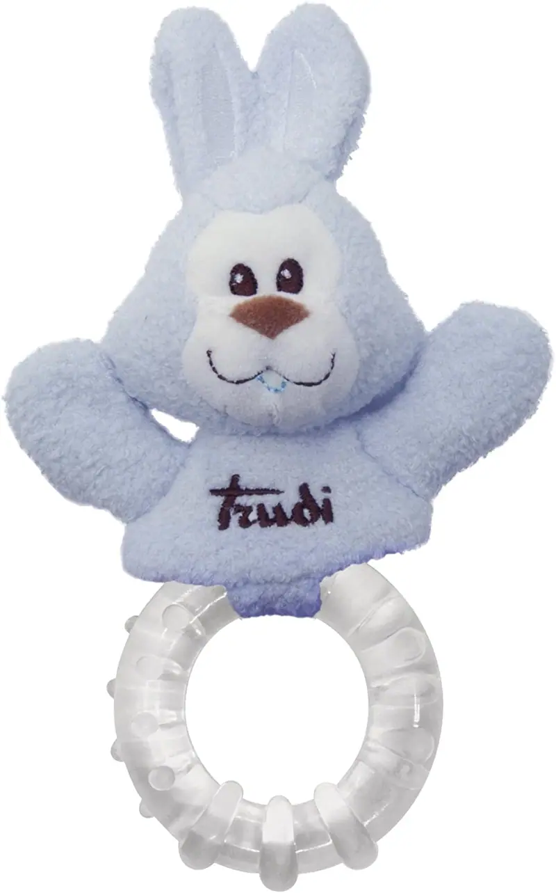 Trudi Massaggiagengive Neonati, Anello Dentizione Coniglietto Azzurro