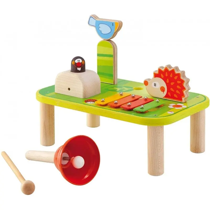 Trudi Mini Tavolo Musicale in Legno +24 Mesi