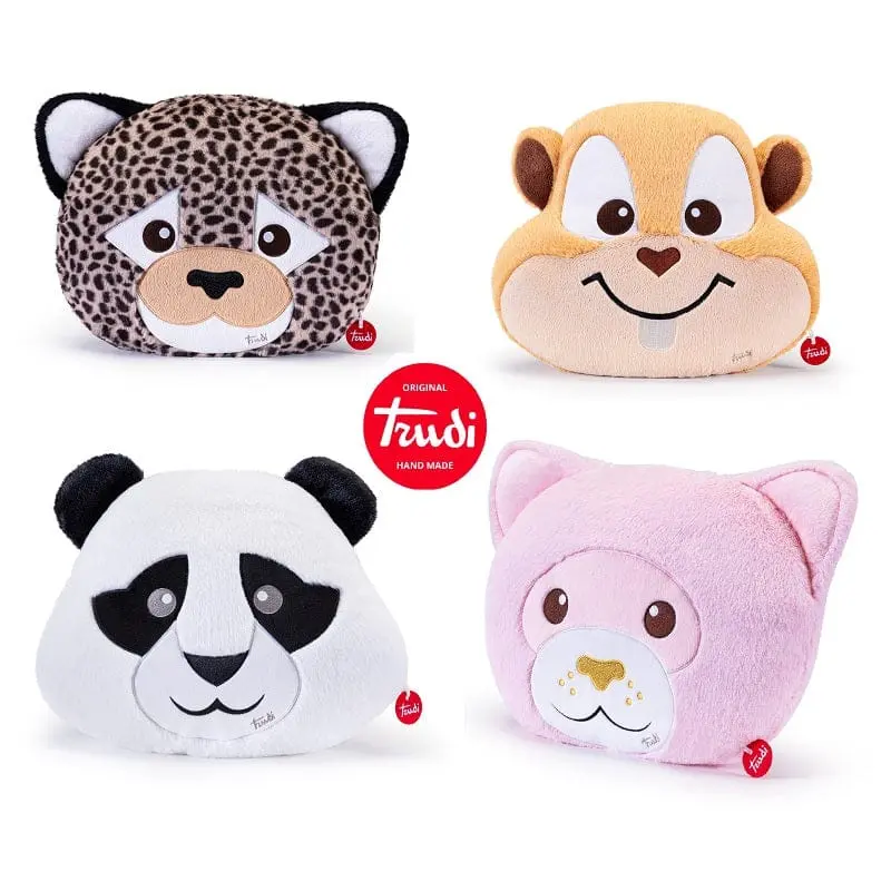 Trudi Peluche Cuscini Imbottiti Animali 40cm
