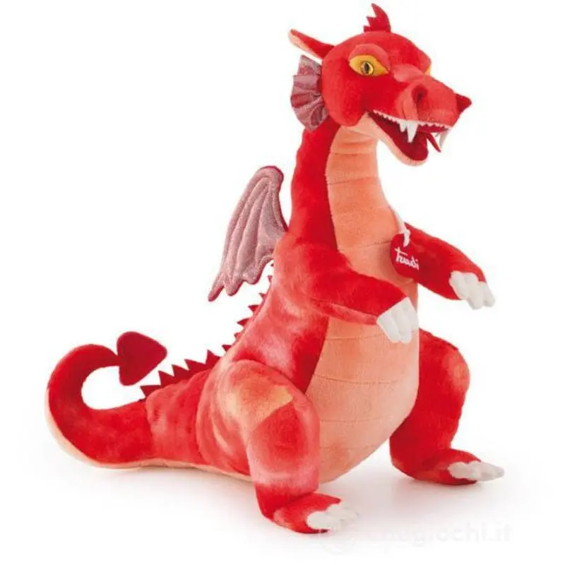 Trudi Peluche Drago Rosso 38cm