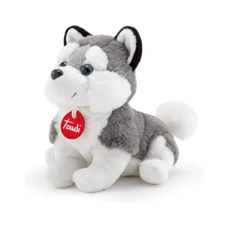 Trudi Peluche Husky Puppy Taglia S