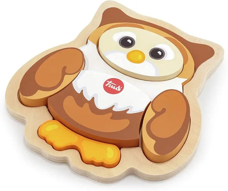 Trudi Puzzle in Legno per Bambini +18 Mesi