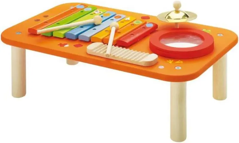 Trudi Tavolo Musicale con schede, Gioco Musicale a partire dai 12 Mesi