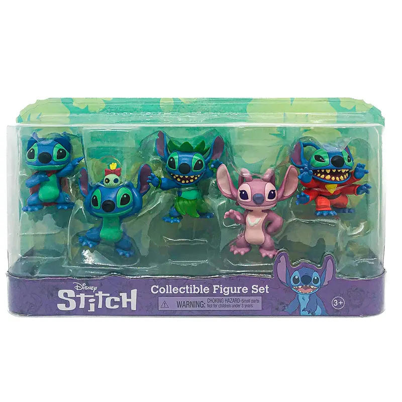 TTC116000 Grandi Giochi STITCH SET 5 MINI PERSONAGGI DA 7 CM