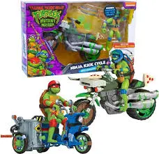 Turtles Mutant Mayhem veicolo e personag