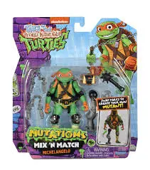 Turtles Teenage Mutant Pers. Mix & Match Ass.
