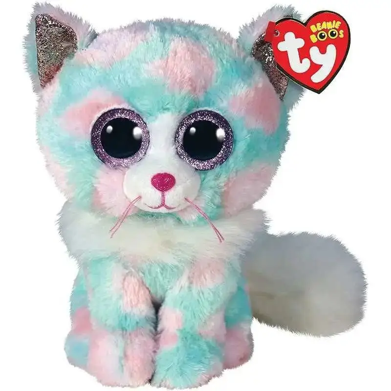 Ty Beanie Boos peluche Gatto Opal 15 cm