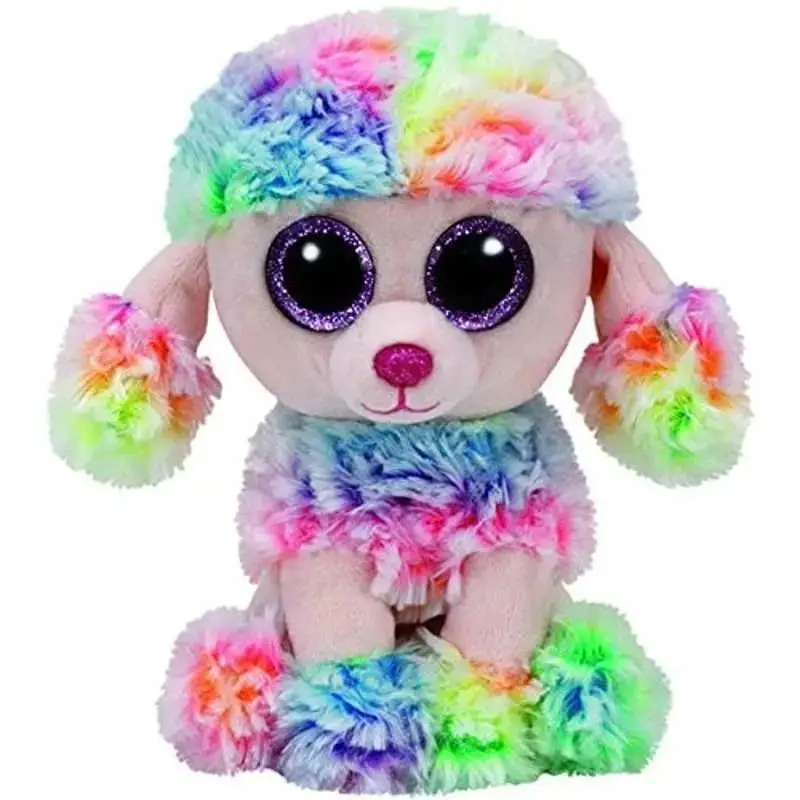 Ty peluche Cagnolino Rainbow Beanie Boo's