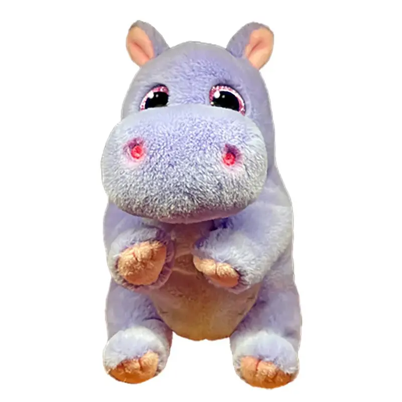 Ty peluche ippopotamo Henrietta grigio 15cm
