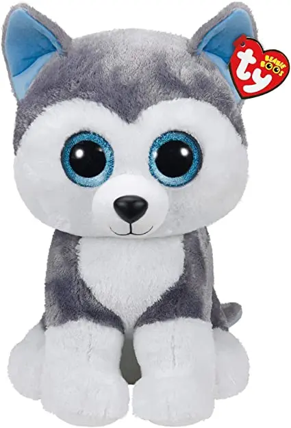 Ty Peluche Occhi Grandi Slush Cane Husky 50 cm