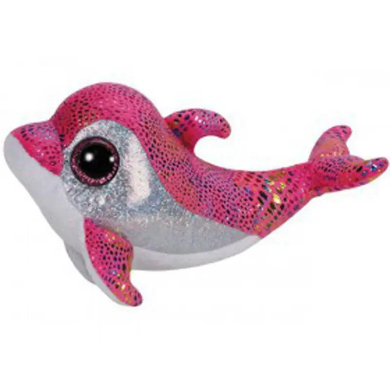 Ty Peluche Occhioni Delfino Sparkles da 15cm