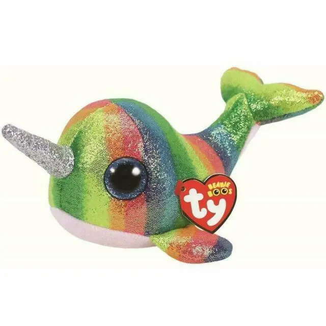 Ty Peluche Occhioni Narvalo Nori 24cm