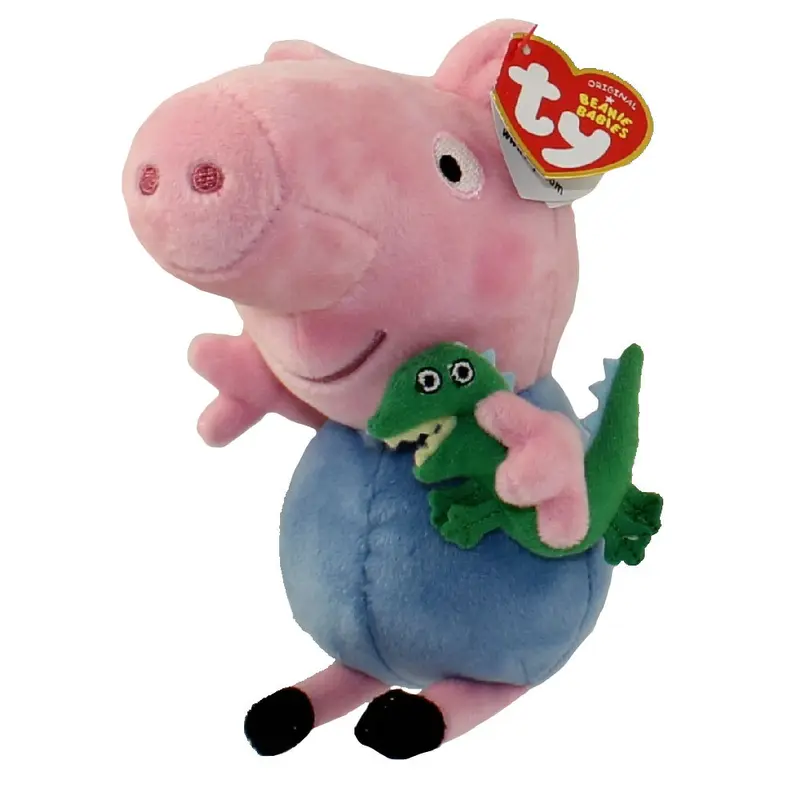 Ty Peppa Pig George Peluche 15 cm