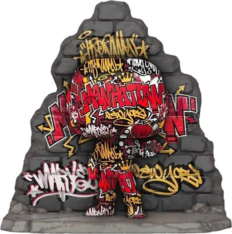 U2 Pop! Street Art Collection Deluxe Vinile Figura Iron Man 9 Cm Funko