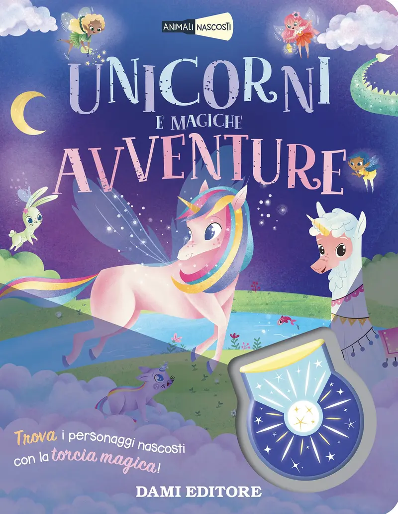 Unicorni e Magiche Avventure - Animali Nascosti con Torcia