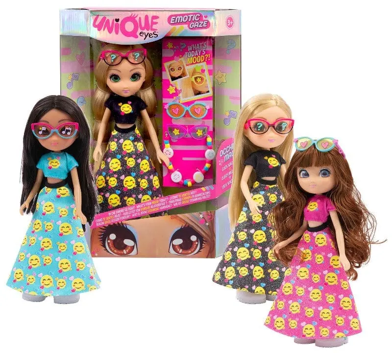 Unique Eyes Emotic Gaze, Nuove Bambole Giochi Preziosi