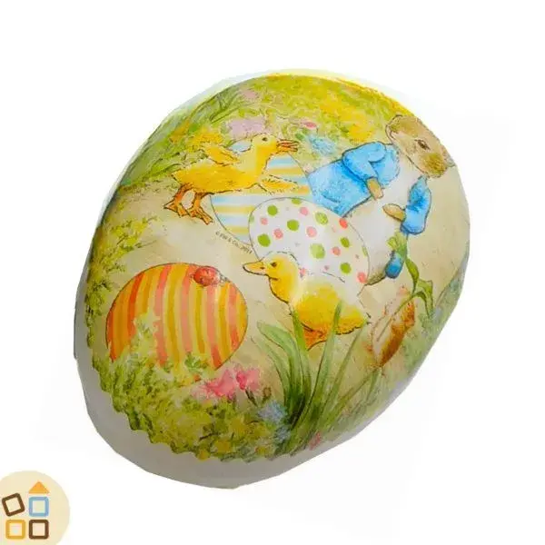 UOVO IN CARTONE 25 CM, BEATRIX POTTER