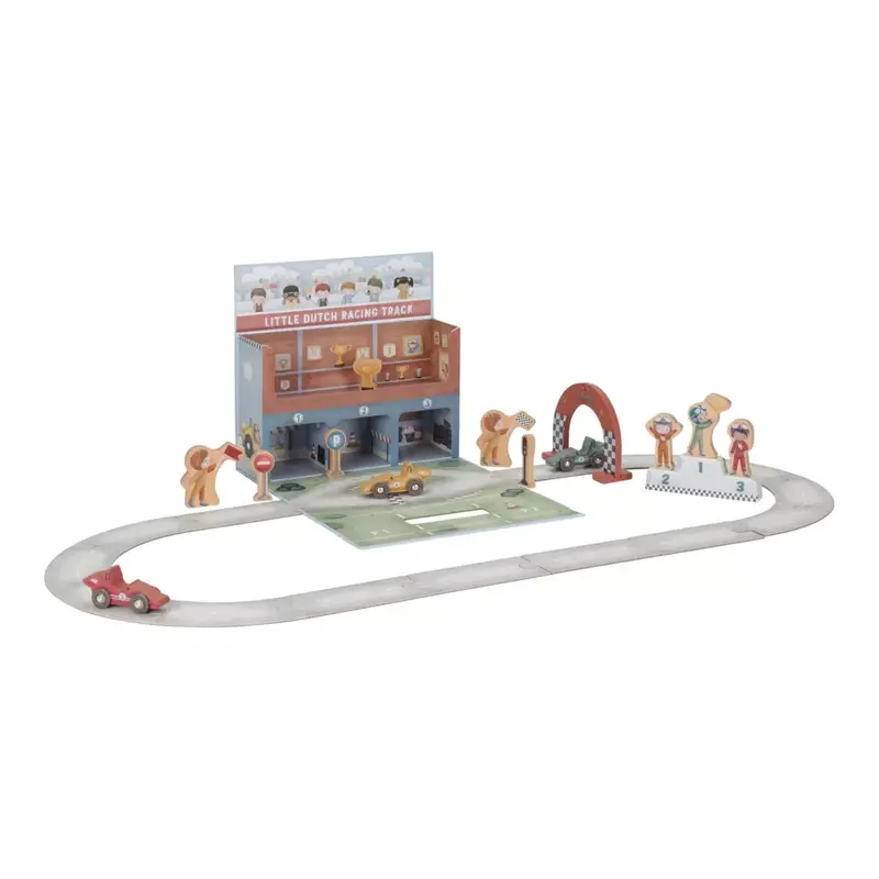 Valigetta con Pista da Corsa Little Dutch
