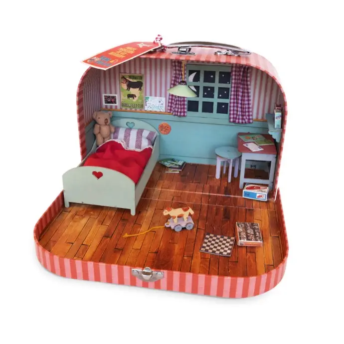 Valigetta del topolino - Camera da letto - The Mouse Mansion