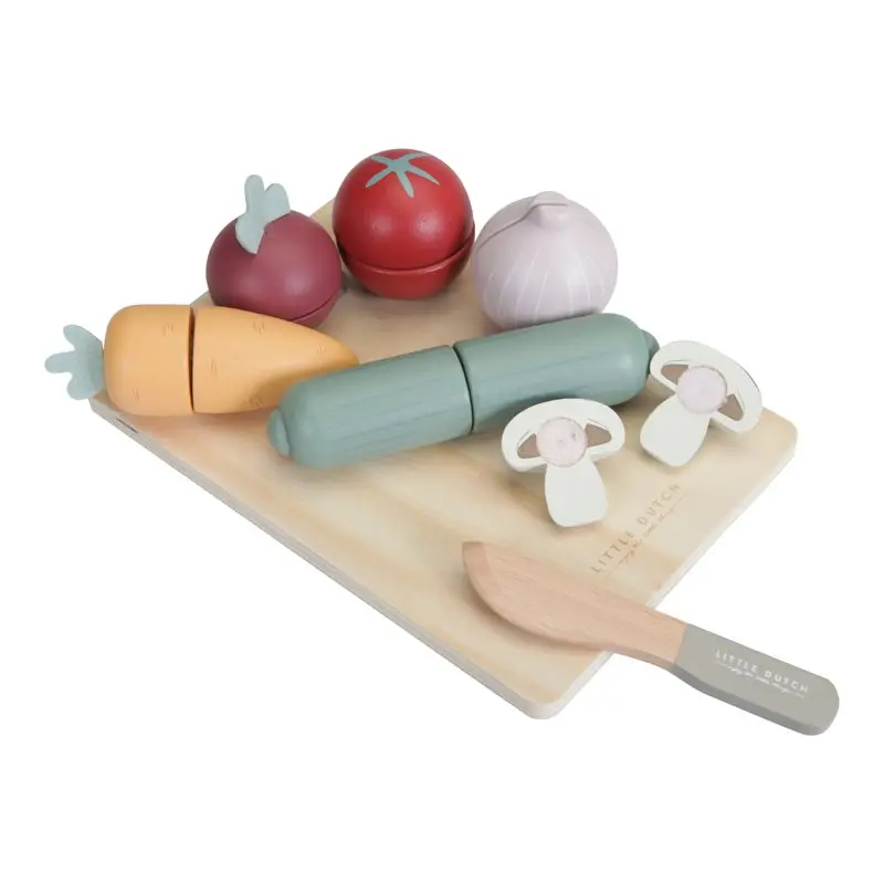 Verdura da Tagliare in Legno - Cutting Vegetables (LD4484)