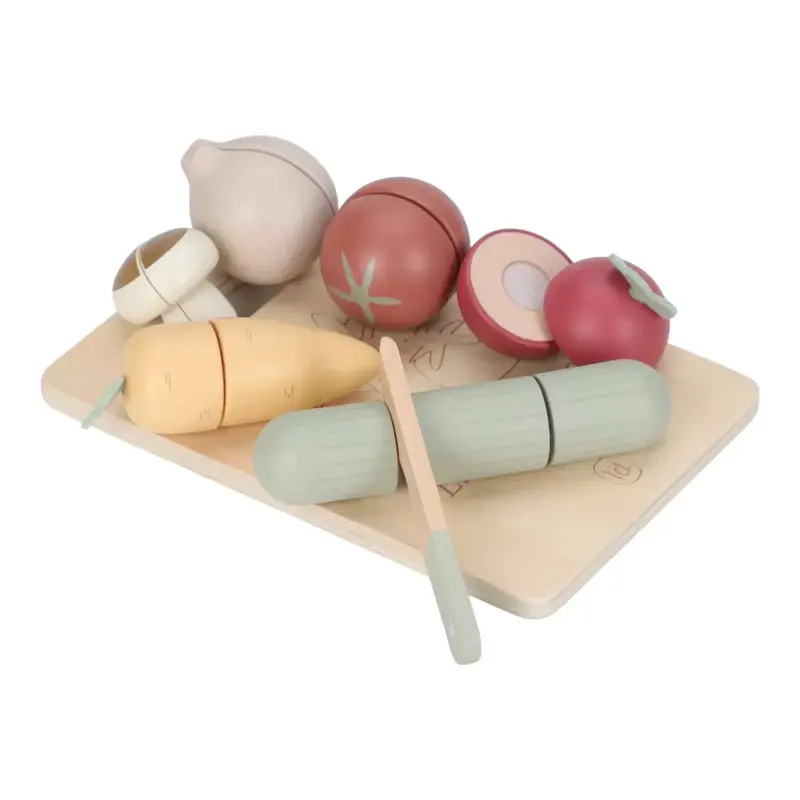 Verdura da Tagliare in Legno Little Dutch