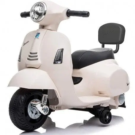 Vespa 6V Bianca moto elettrica per bambini