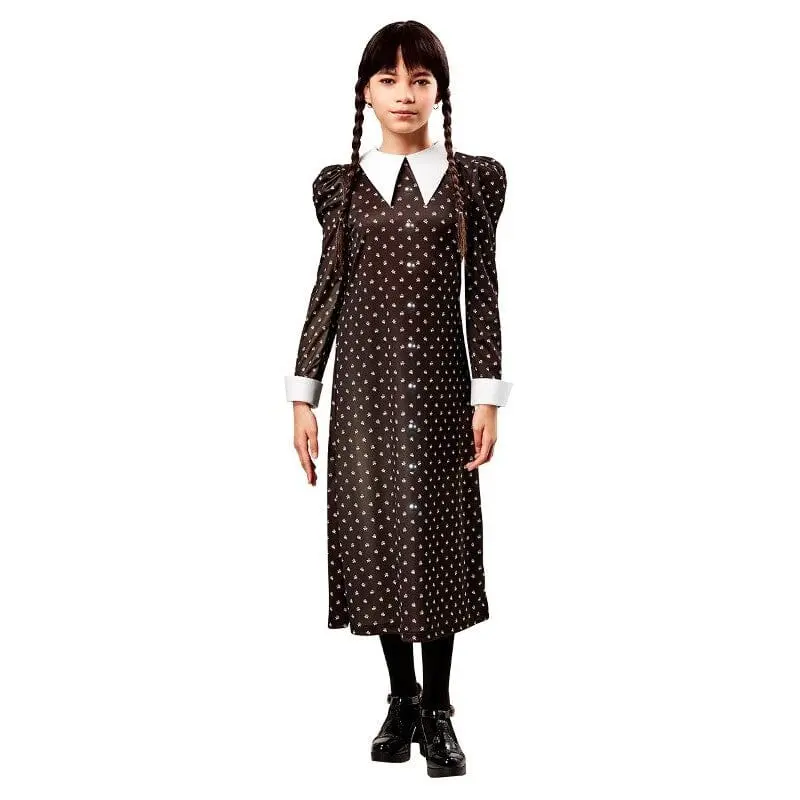 Vestito Mercoledi 5-6 Anni Costume