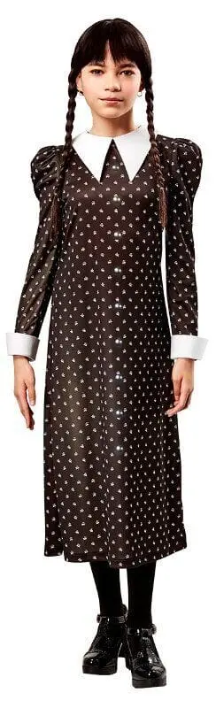 Vestito Mercoledi 9-10 Anni Costume