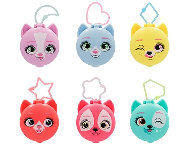 Vip Pets Tiny Styles, Mini Cuccioli con Pettine e Specchietto