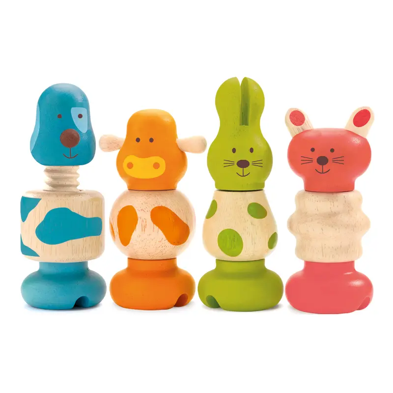 Vis-Animo Gioco in Legno Avvita e Svita (DJ06364)