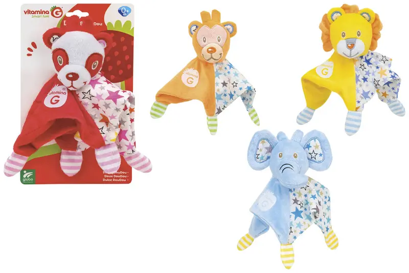 VitaminaG Dou Dou, Straccetto per la nanna prima infanzia 22x22cm 4 varianti