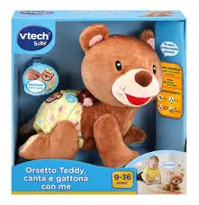 Vtech - L'orsetto Teddy - Canta E Gattona Con Me