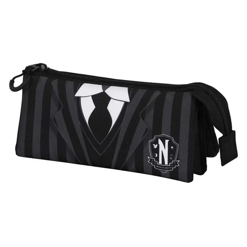 Wednesday Astuccio Portacolori 3 Scomparti