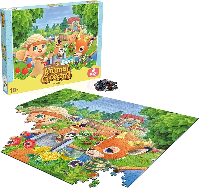 Winning Moves - Puzzle Animal Crossing Collezione per Fan Nintendo 1000 PC