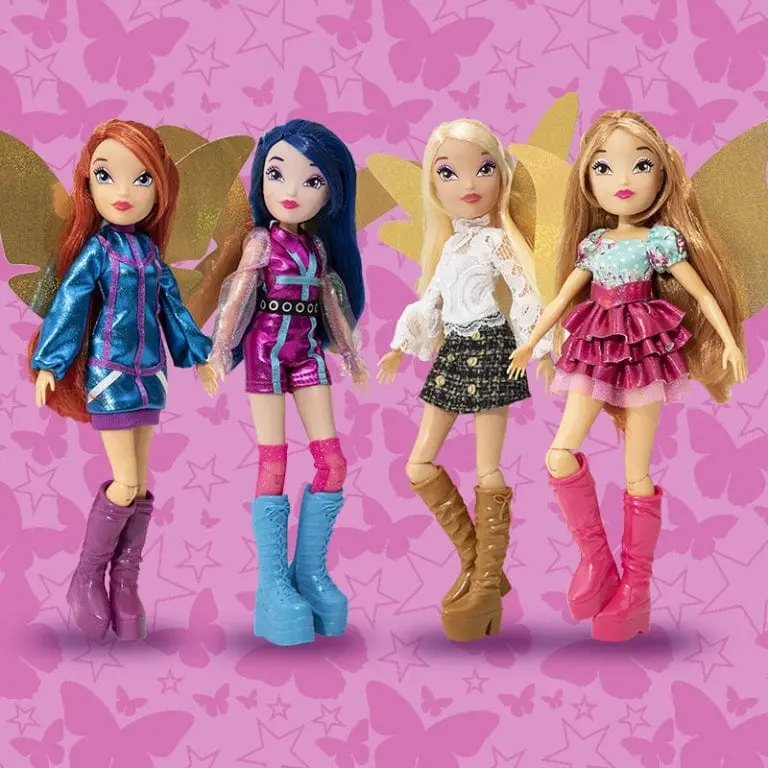 Winx Magic Reveal, Bambole con Ali Intercambiabili