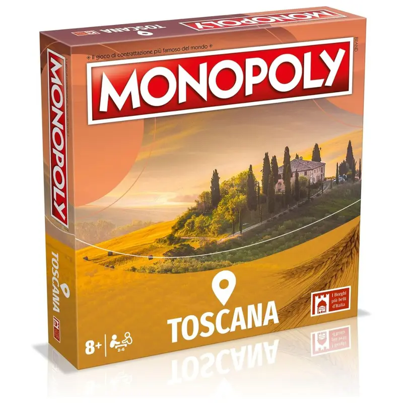 WM01998-ITA-6 - Monopoly - I borghi più belli d'Italia - Toscana